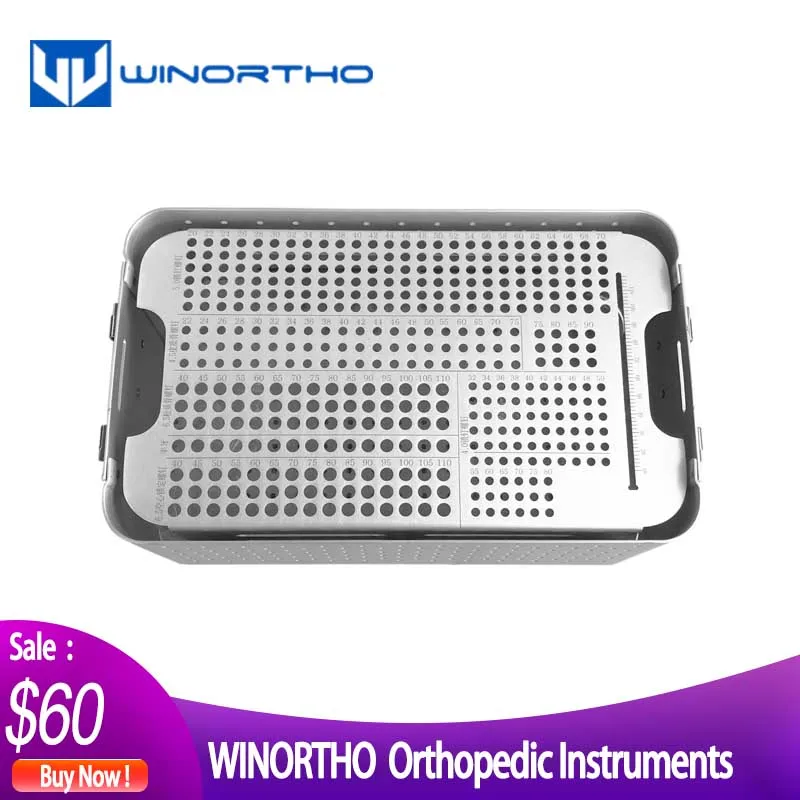 4.0/4.5/5.0/6.5mm orthopedic trauma small Fragment Instrument Set Surgical set surgical tools screw racks sterilization cases