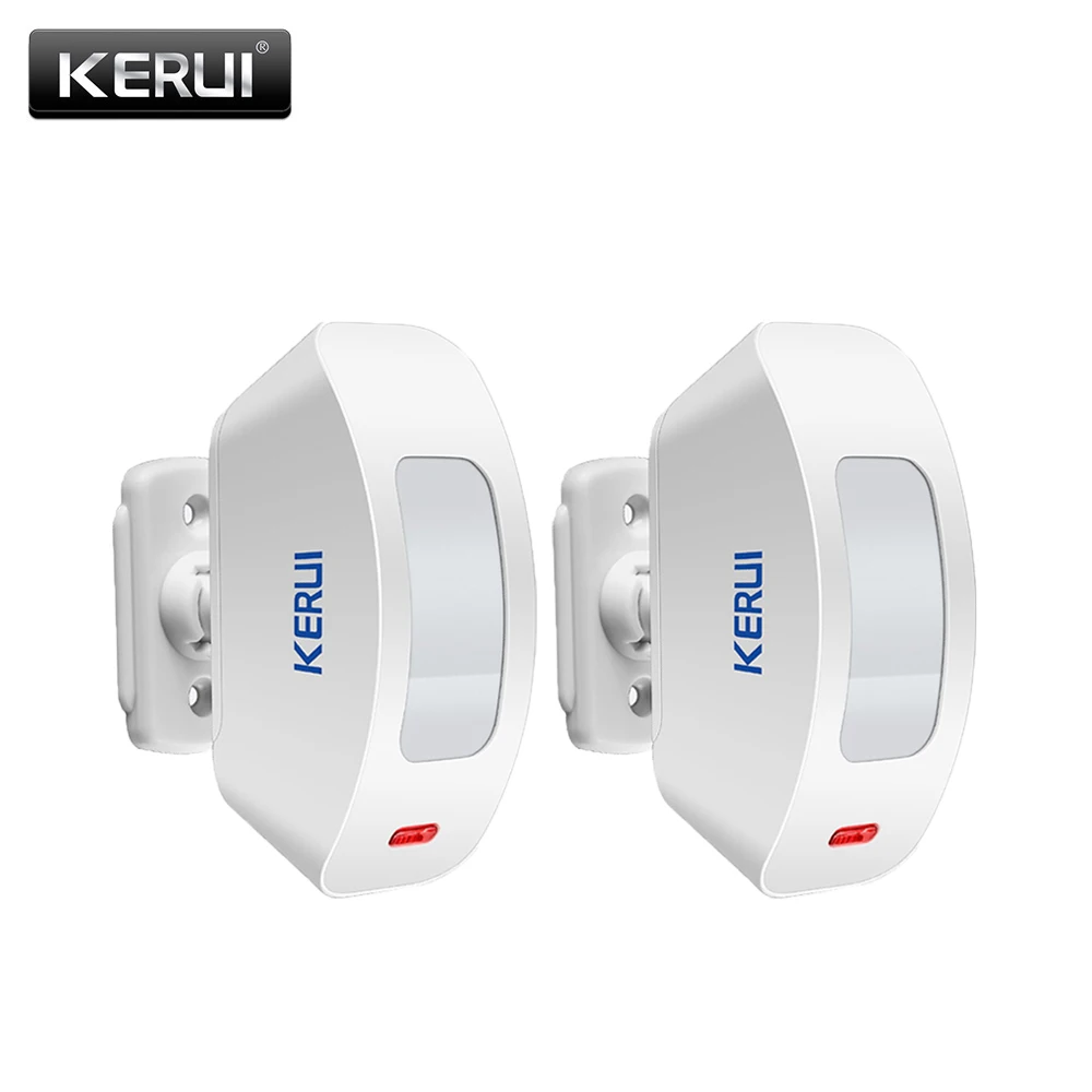 KERUI – détecteur infrarouge sans fil P817, capteur de rideau PIR, système d\'alarme anti-cambriolage, détecteur de mouvement pour système d\'alarme