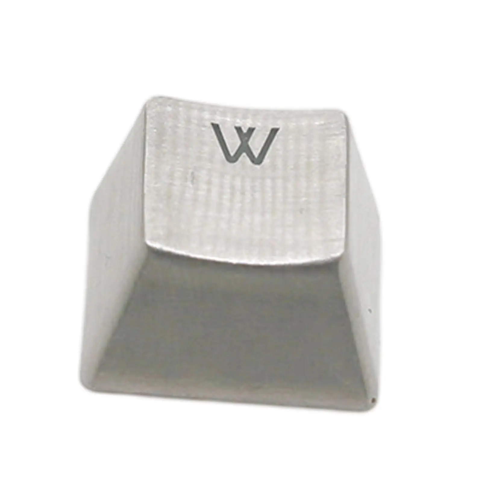 Metal Keycaps Silver fits for Cherry Mechanical Keyboard, Wear-resistant, Professional