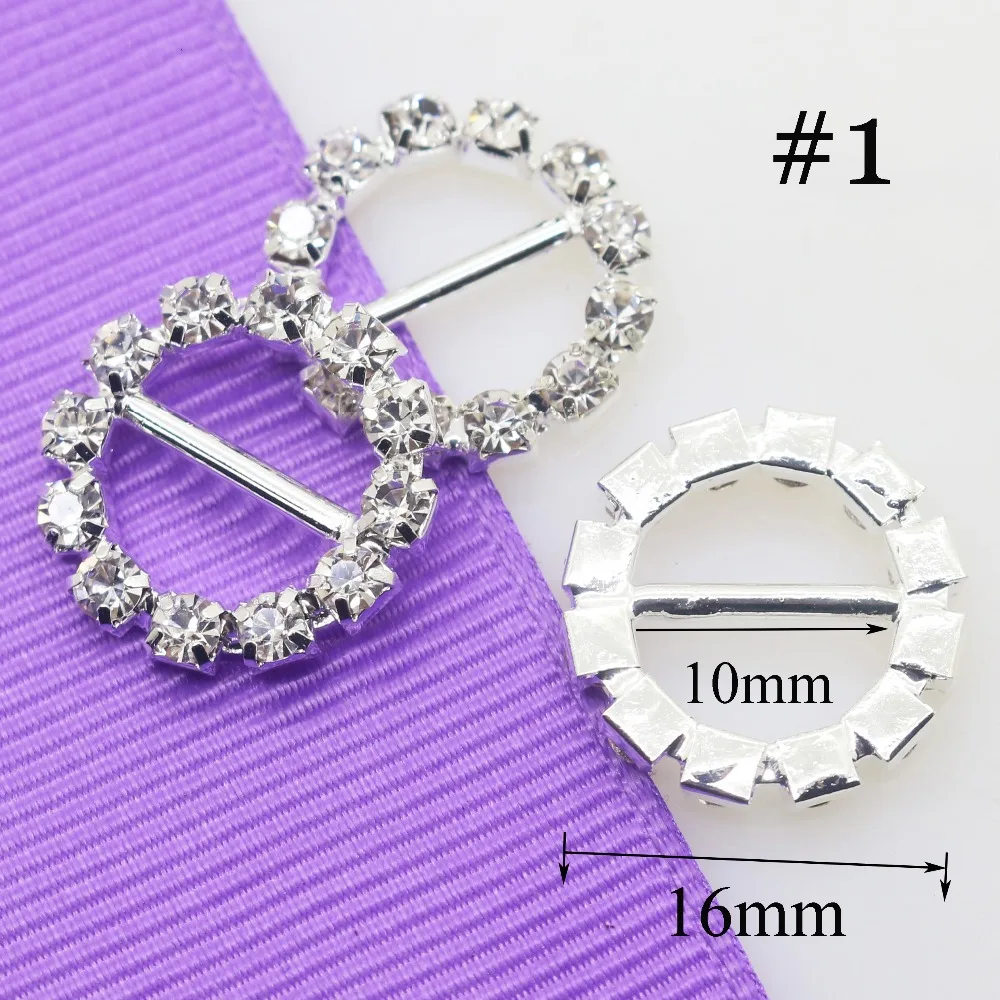 Limited edition! 10 pcs flash diamond Various rhinestone buckle Gift decoration Jewellery wedding making clothing embellishment