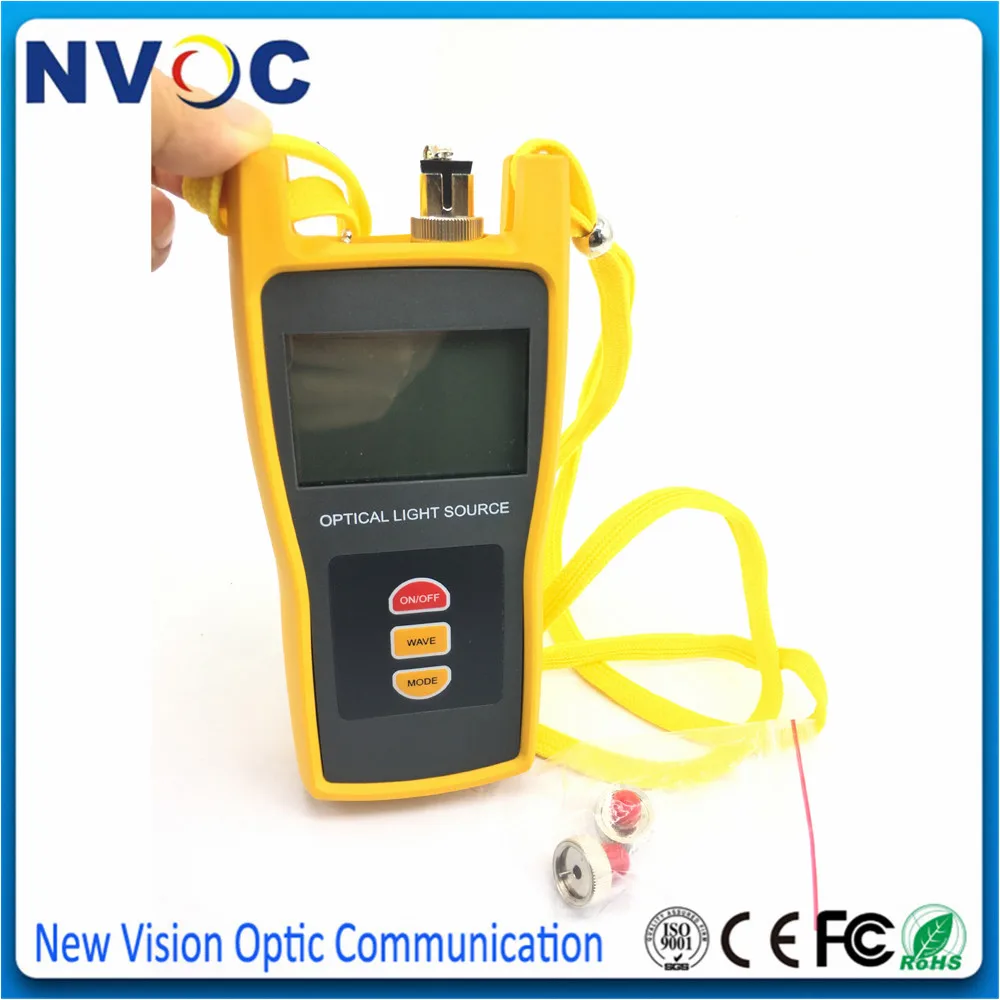 650nm Fiber Light Source for PON 850nm/1300nm/1310nm/1550nm,JOINWIT JW3109 1310/1550 FC/PC Handheld Portable Optic Light  Source