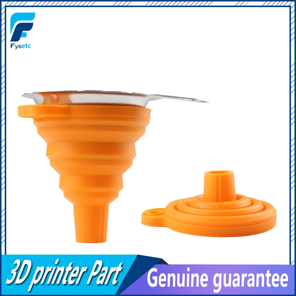 3D Printer Resin Filter Stainless Resin Filter Cup Silicone Funnel  Other options for 3D Printer