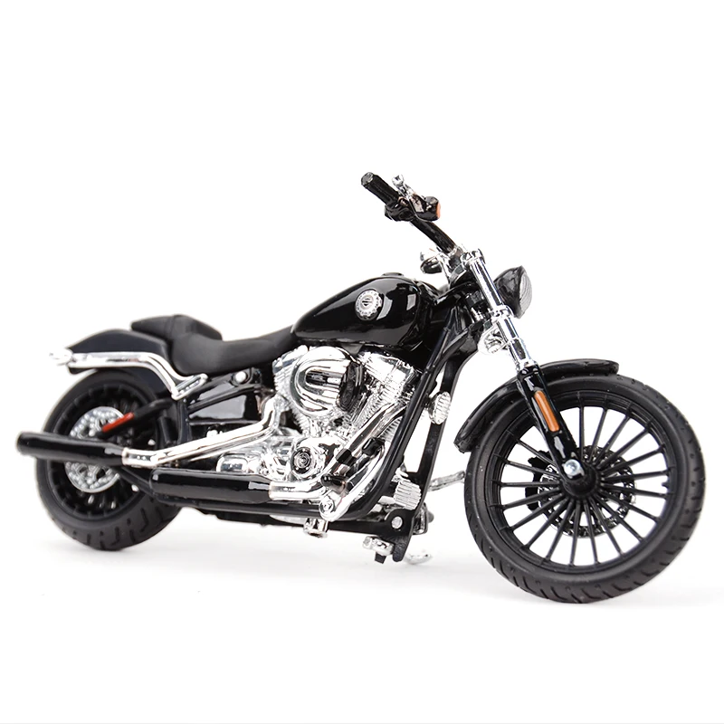 Maiso Die Cast Veículos Collectible Hobbies, Motocicleta Modelo Brinquedos, Harley-Davidson 2016, Breakout, 1:18