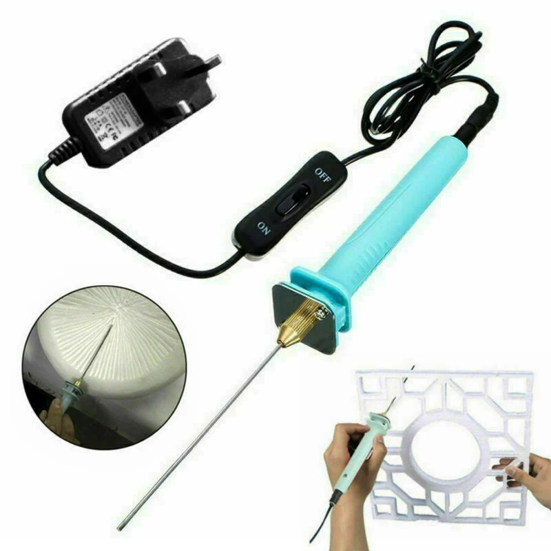 Electric Wax Foam Cutter Pen Polystyrene Hot Wire Styrofoam Cutting Pen Tools