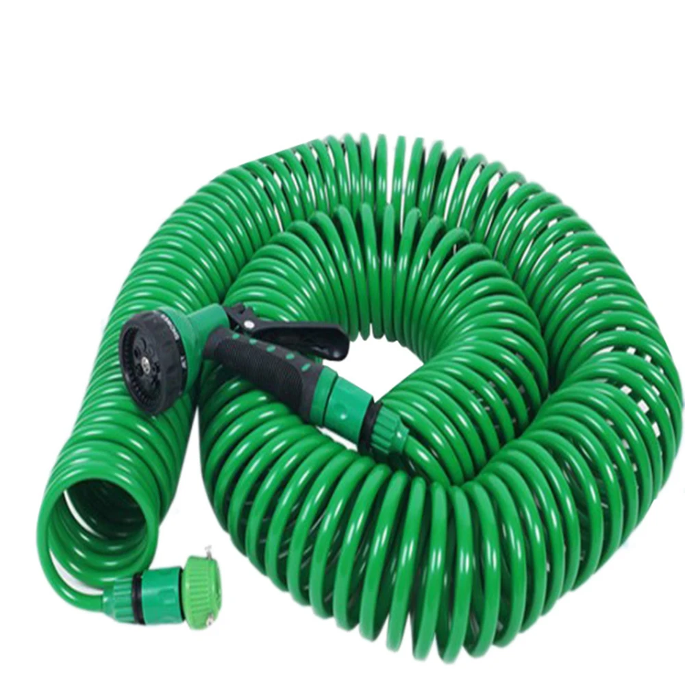 Retractable Coil Magic Flexible Garden Water Hose For Car Hose Pipe Plastic Hoses garden Watering with Spray Guns