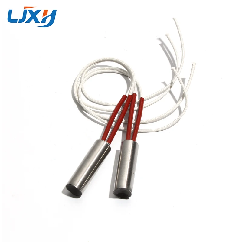 LJXH 2PCS 18mm 30~70mm 304SUS Cartridge Heaters 110V/220V/380V Cylindrical Pipe 160/220/300/390/400W Electric Heating Element