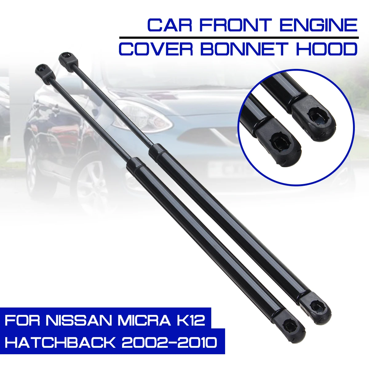 

Rear Trunk Tailgate Gas Spring Shock Lift Struts For Nissan Micra K12 Hatchback 2002-2010 Strut Support Rod Arm Bars Bracket