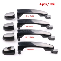 4pcs/2/1pc Car Exterior Door Handles For Kia Sportage 2005-2010 Outside Door Handle knob 82651 82661 83651 83661 1F000 1F010