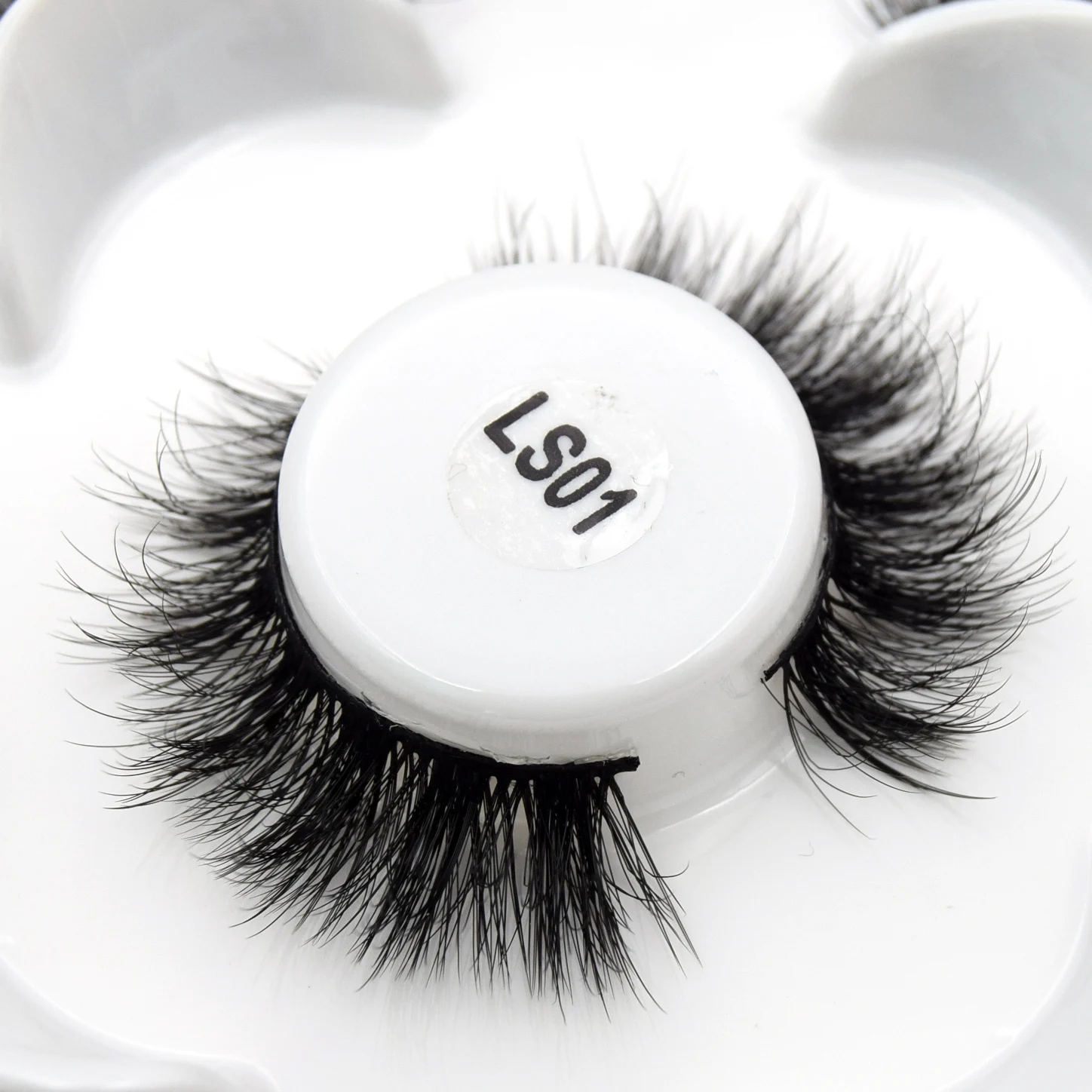 Visofree 5คู่3D Faux Mink Lashes นุ่ม Wispy ปริมาณธรรมชาติยาวขนตาปลอมตา Lashes Eyelashes แต่งหน้า