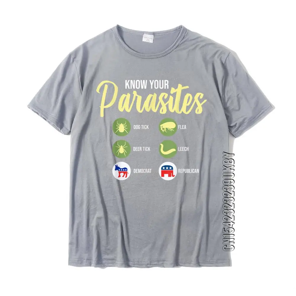 Libertarian Shirt Know Your Parasites T-Shirt T-Shirt Cosie Cotton Men T Shirt Normal New Design Tshirts