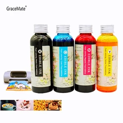 GraceMate T702xl T702 702 Food ink Cake ink Compatible for Epson Workforce Pro WF-3720 WF-3733 WF-3730 Printer Ink Cartridge ink