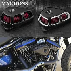 Motorcycle Air Cleaner Filter Multi-Angle Filter Kits For Harley Sportster XL883 Touring Electra Glide Road Glide Dyna Fatboy