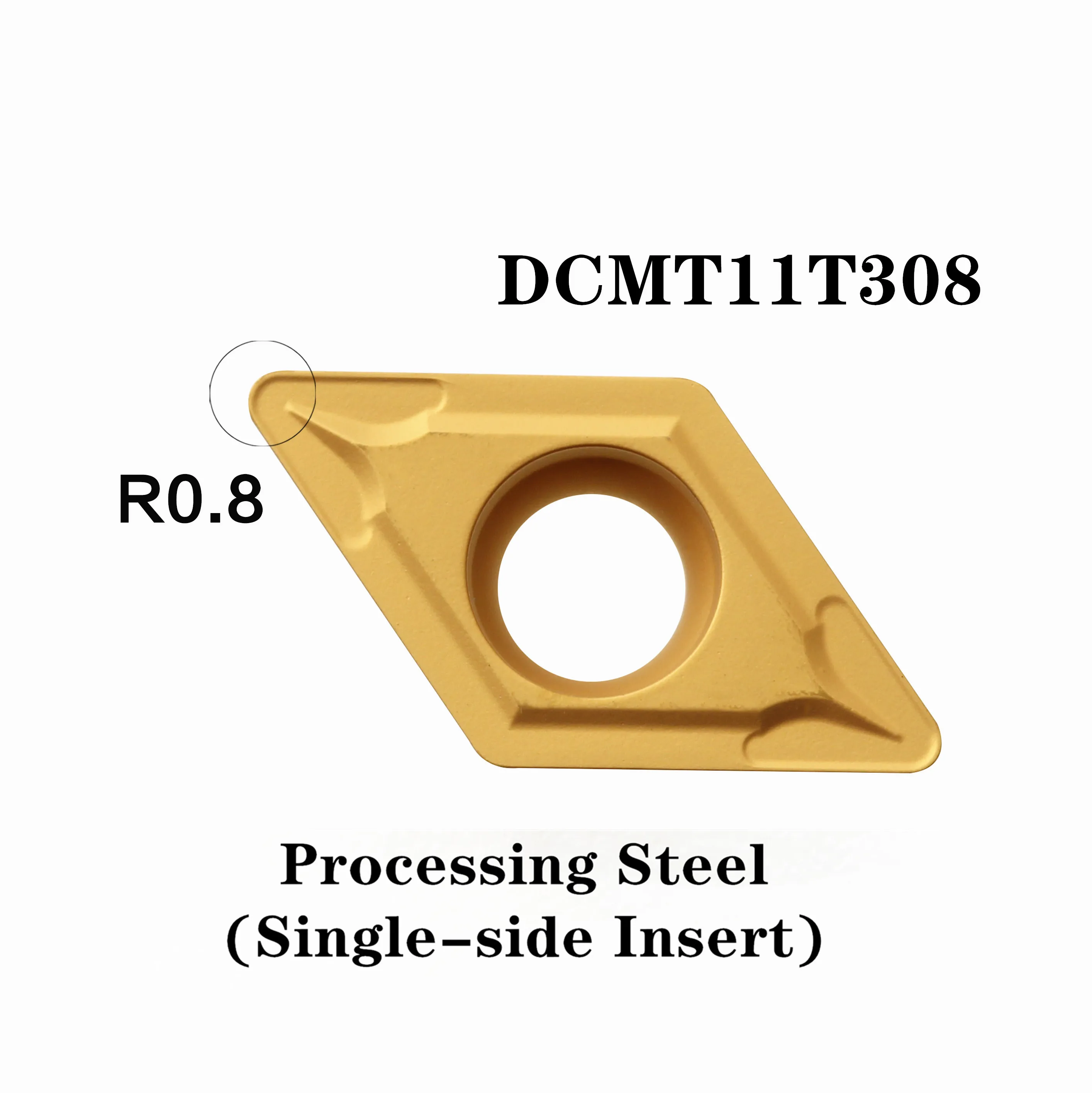 10 قطعة DCMT11T304 DCMT11T308 XP9125 مخرطة الصلب TurningTool سبائك الصلب شفرة