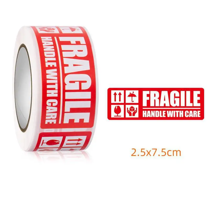 150PCS Fragile Stickers Handle with Care Warning Packing/Shipping Adhesive Labels Stickers for for Mailing Cartons Box Envelops