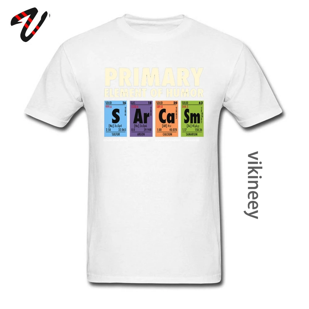 Periodic Table Of Humor SArCaSm Chemistry Tshirt Copernicium Science Primary Elements Theory Pciture Men\'s Summer T Shirt Math