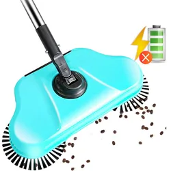 Dust-free Sweeping Machine Broom Garbage Shovel Combine Lazy Invention Push Broom Can Elderly Pregnant Women Use 2020 New E11366