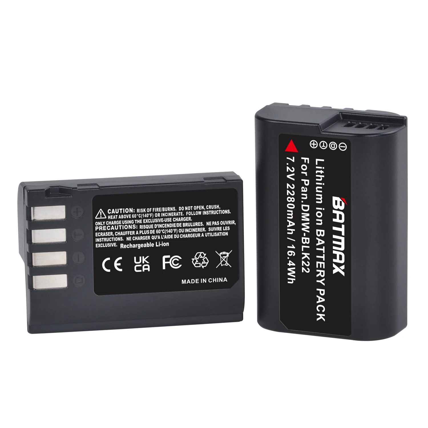 2280mAh DMW-BLK22 DMW BLK22 bateria Akkus dla Panasonic LUMIX DC-S5 DC-S5K kamery