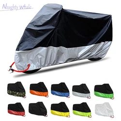 Dustproof Motorcycle cover Outdoor Uv Protector Scooter Covers FOR Yamaha yz 125 xt 660 bws 100 125 yfz 450 nmax 155 tmax 500