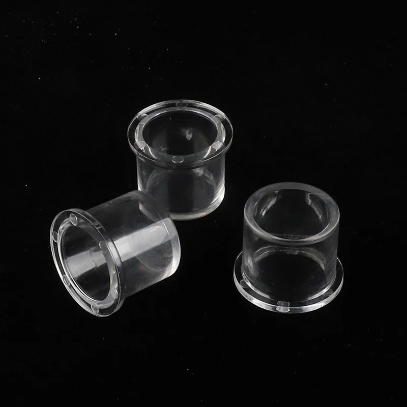 Acrylic Pipe Plug for Water Stop Connector Pipe End Cap with Brim Aquarium Adapter Fish Tank Accessories 20mm25mm 1PC 2 PCs 5PCs