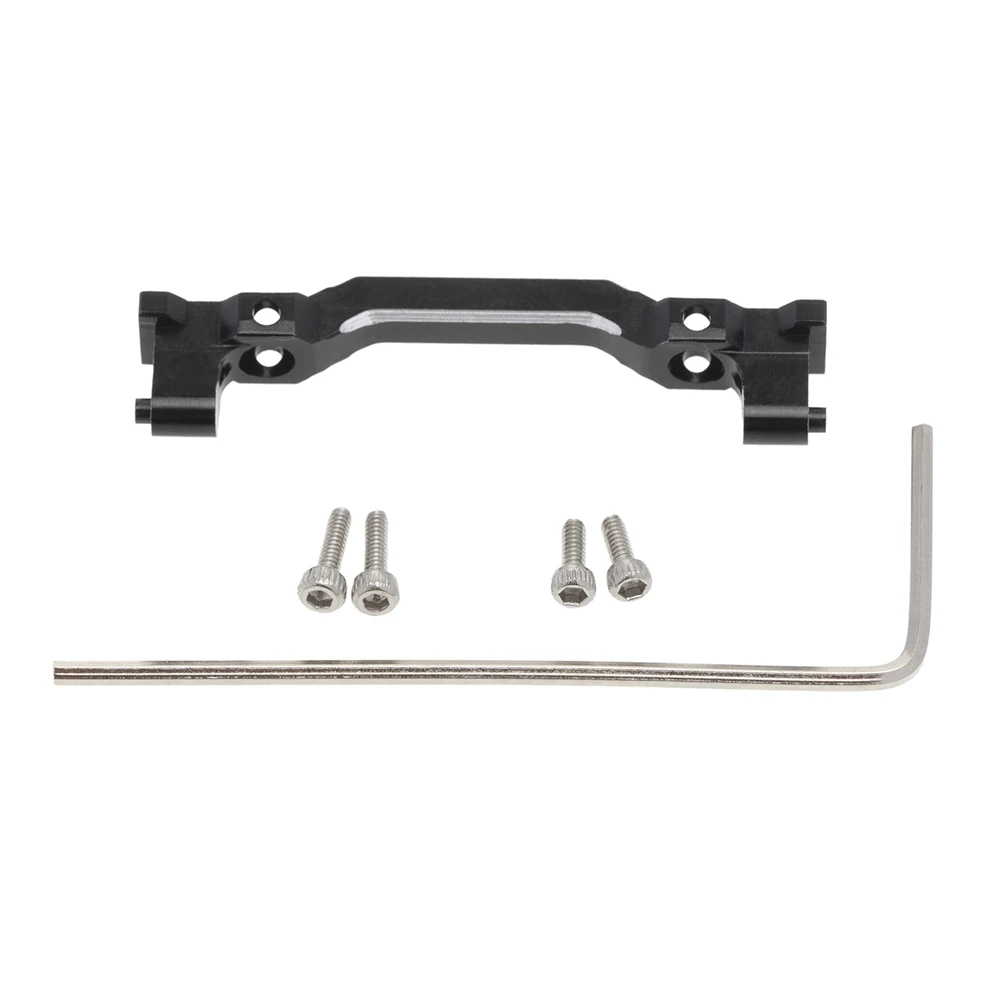 Front Bumper Mount Crossmember Crash Barrier Frame Fixed Seat for 1/24 Axial SCX24 90081 RC Car parts