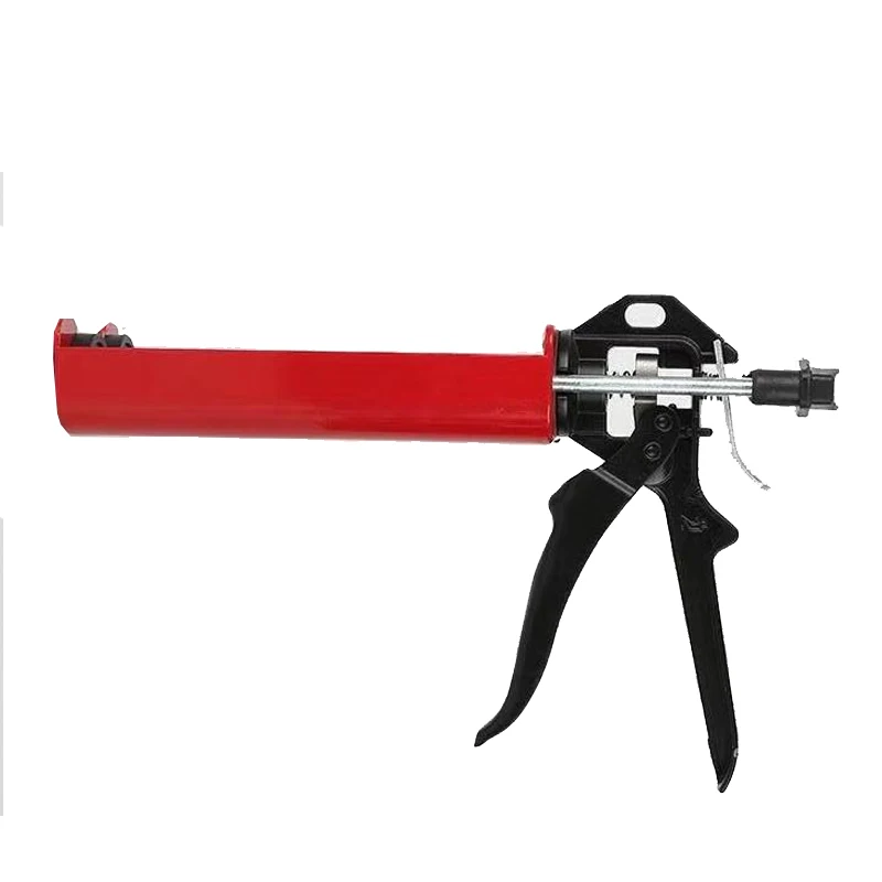 Heavy Duty Double Cartridges Manual Caulking Gun Glass Caulking Gun For Construction & Silicone Sealant