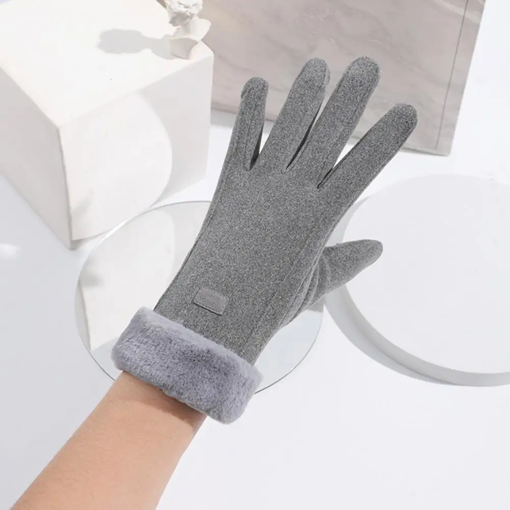 Cold Resistant Wide Application Fall Winter Women Simple Gloves for Outdoor