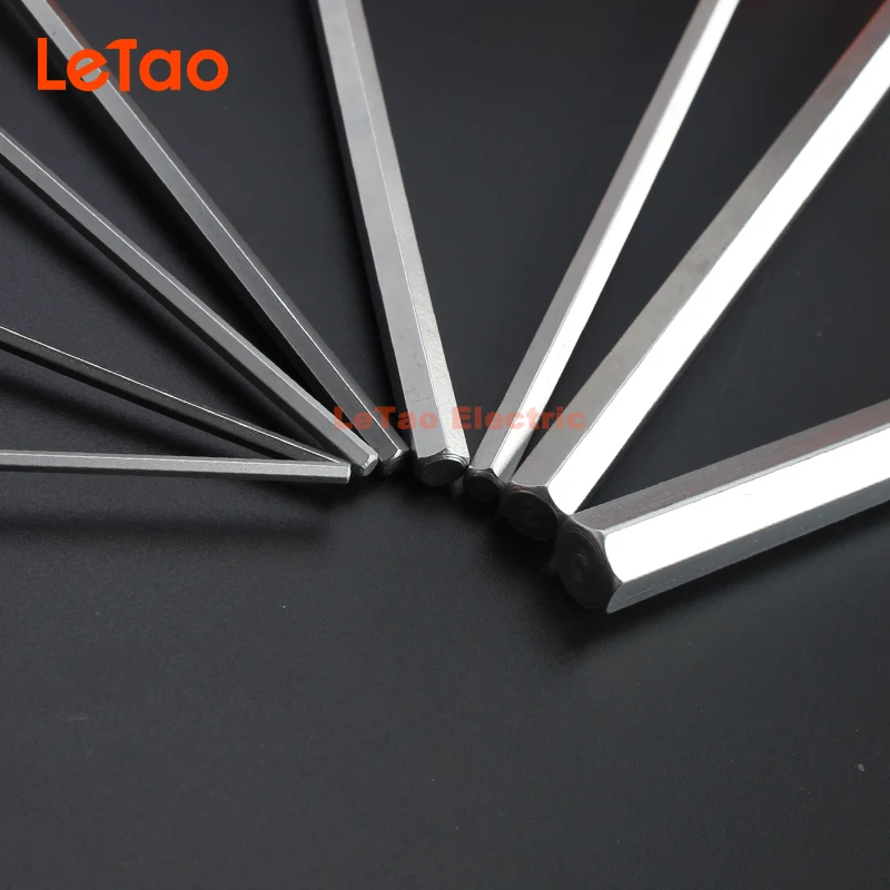 8 PCS/SET hand tools hex key allen wrench falt ball head metric 2/2.5/3/4/5/6/8/10mm allen hexagonal key set