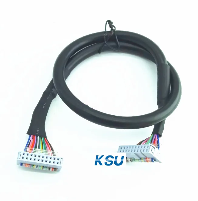 High quality IDC 20Pin 20 Pin IDC20P Shielded wire round cable date cable 2.54mm pitch 26AWG for breakout