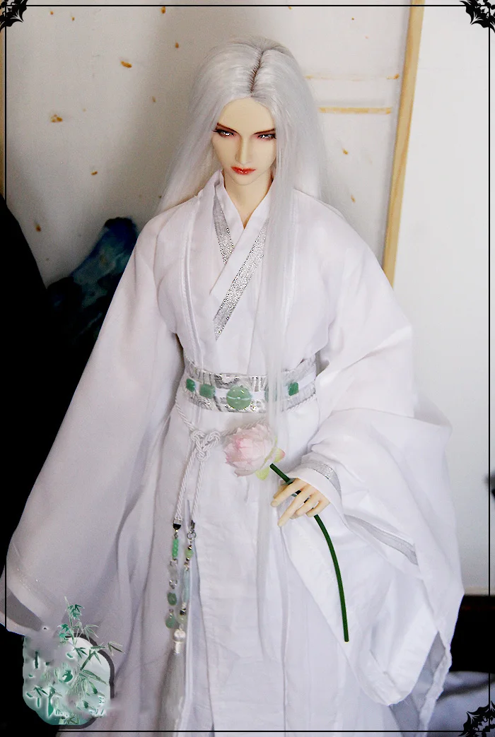 Roupas bjd escala 1/3, fantasia antiga, vestido de fada hanfu para bjd/sd sd13 sd17 ssdf id72, acessórios de boneca tio forte c0222