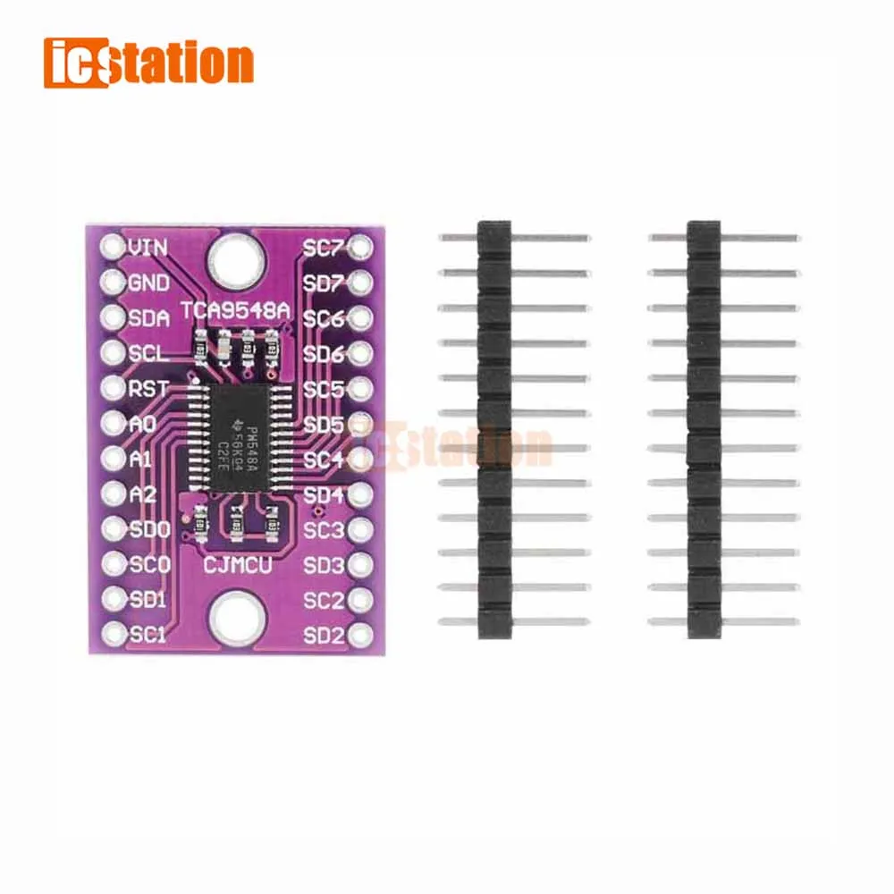 CJMCU9548 TCA9548A 1-to-8 I2C placa de expansión multicanal de 8 vías IIC I2C Módulo de Control de ruptura de desarrollo Placa de desarrollo