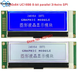 Mini pantalla LCD pequeña de 240x64, 3,3 v, UC1698u, serie SPI, LG240645, 1u