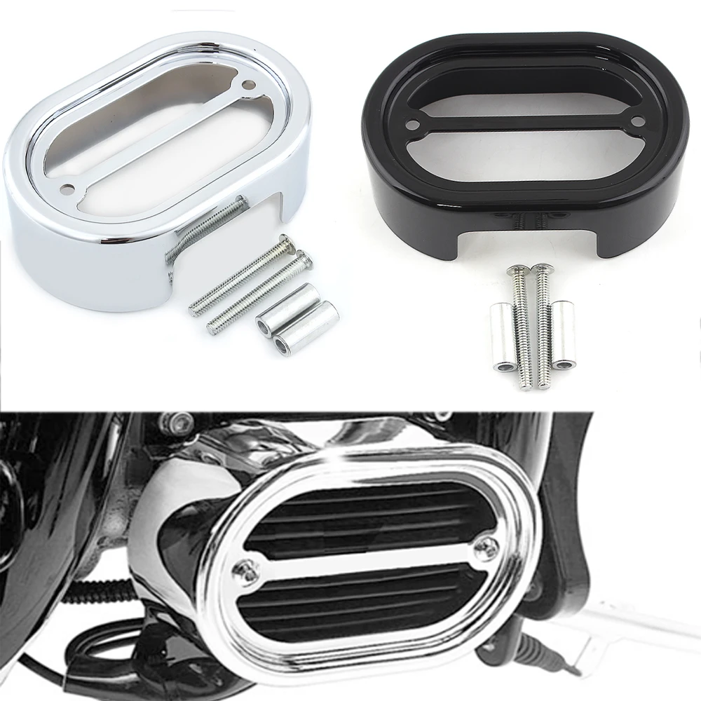 Motorcycle Voltage Regulator Cover Protector Front Chin Spoiler For Harley Softail Breakout Fat Boy Slim Heritage Cross 01-17