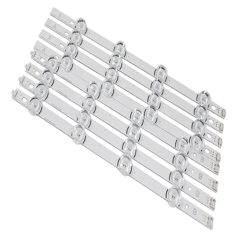 

100%NEW 8 Pieces(4*A+4*B)LED backlight bar for LG 39 inch TV 390HVJ01 innotek DRT 3.0 39"-A/B typ 4 LEDS 403mm,used parts