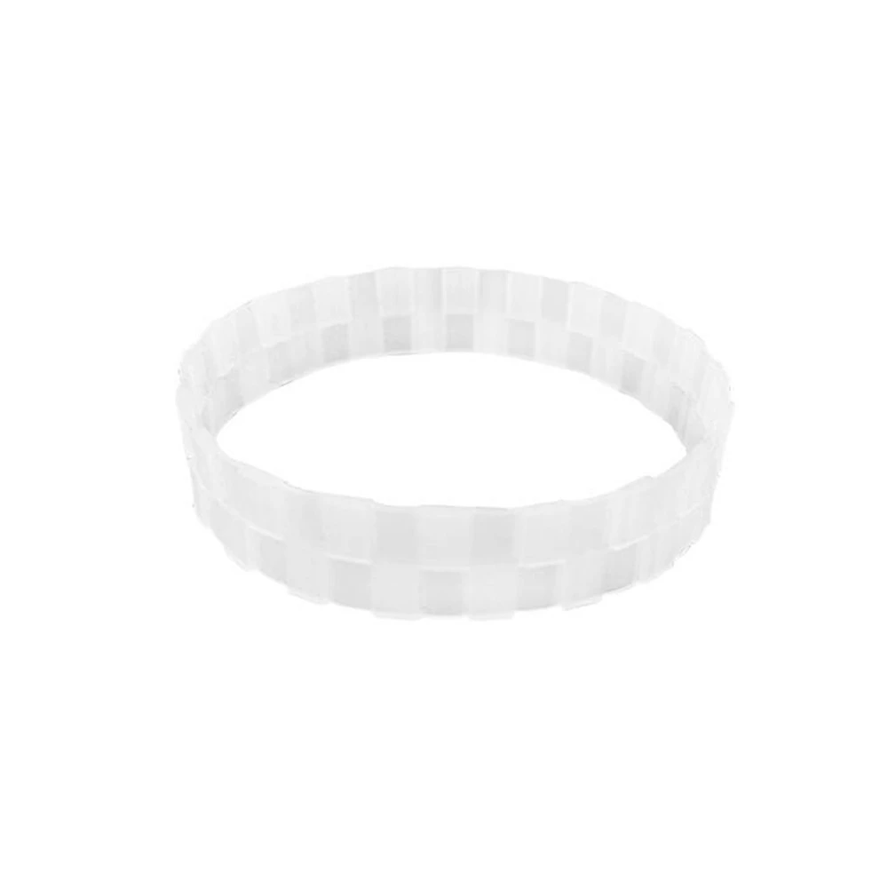 4 قطعة مكافحة ارتداء الإطارات حلقة مكنسة كهربائية عجلة الإطارات الجلد ل Ecovcas/ mi / Mi jia/ Roborock العالمي الإطارات 65 مللي متر