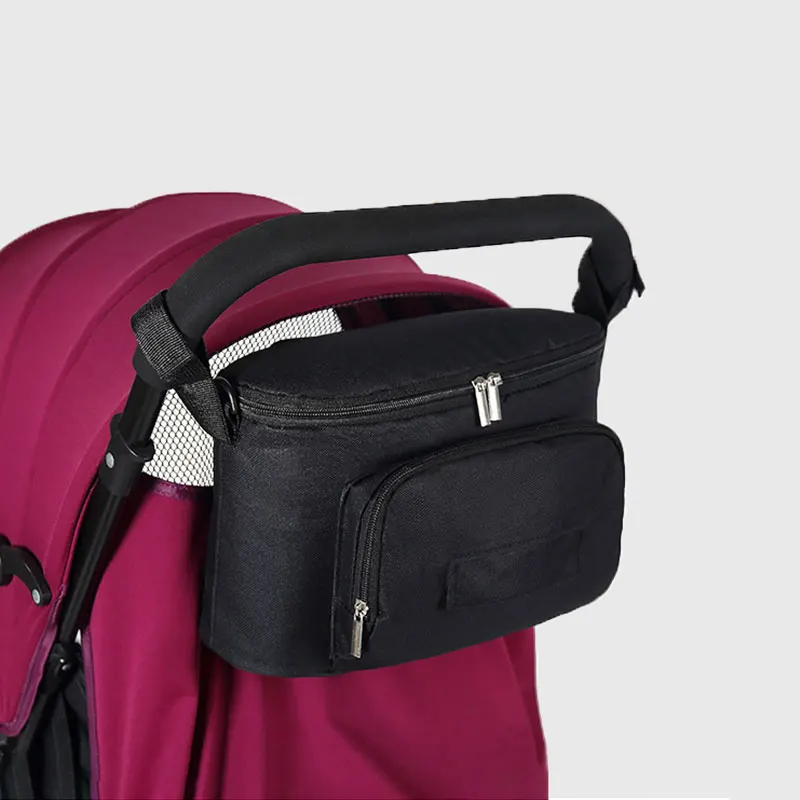 Baby Stroller Organizer Bag Hot Mom Stroller Accessories Hooking Travel Bag For Wheelchair Pushchair Walking Mum Stroller Bags