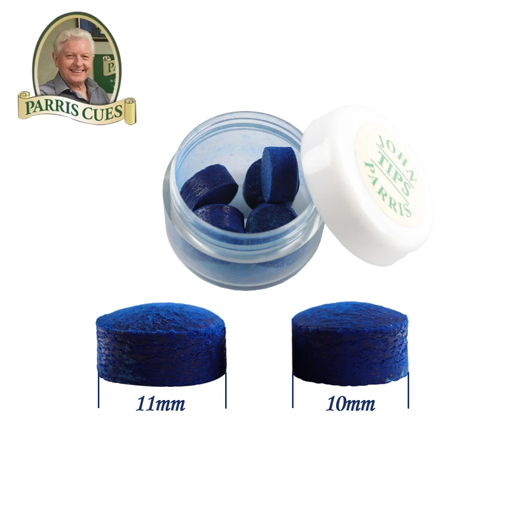 JOHN PARRIS-Professional Billiard Cue Tip, High Quality Snooker Accessories, H/M, 10mm, 11mm, Original - Image 2
