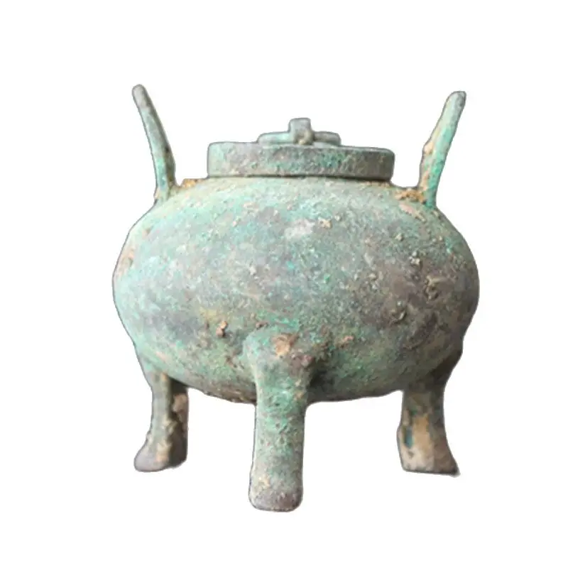 China Old Bronze Collection Bronze Ding