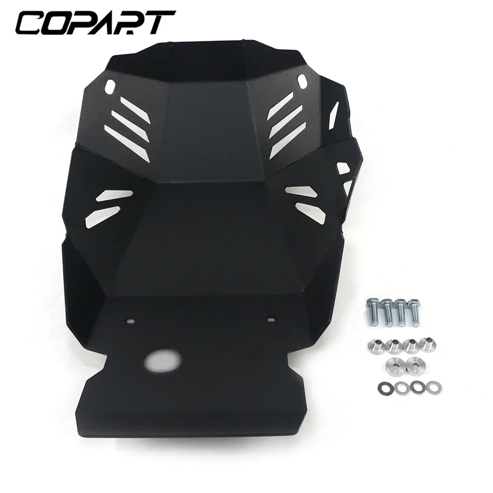 Motorcycle Chassis Engine Guard Bash Bottom Skid Plate Lower Frame Cover Protector For Kawasaki KLR650 KLR 650 KL650E 2008-2023