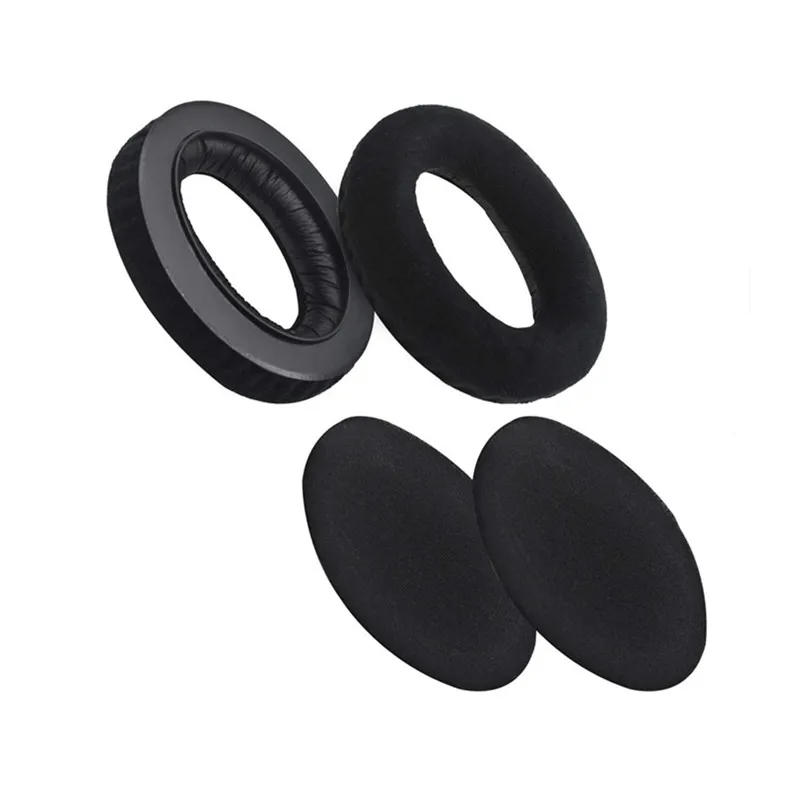 Pair Of Earpads For Sennheiser HD650 HD600 HD545 HD565 HD580 Headphone Ear Pads Velvet Leather Memory Foam Sponge Cover Earmuffs