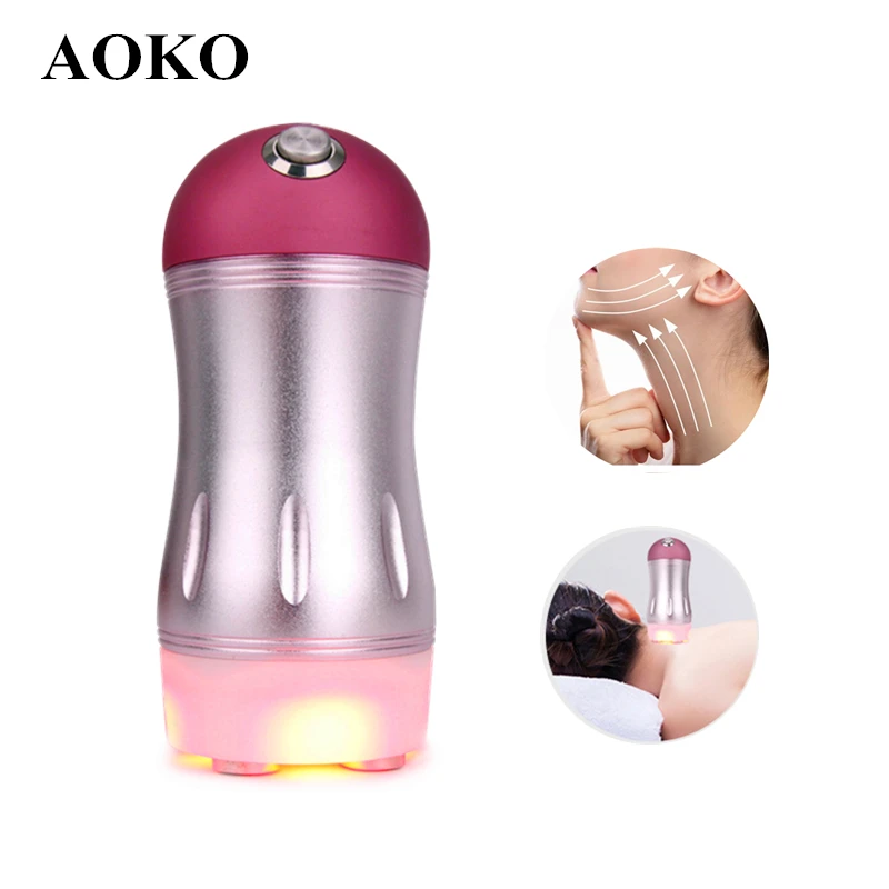 

AOKO EMS Facial Beauty Machine Face Lifting LED Photon Skin Care Device for Skin Tighten Relieve Fatigue Massage Skin Rejuvenat