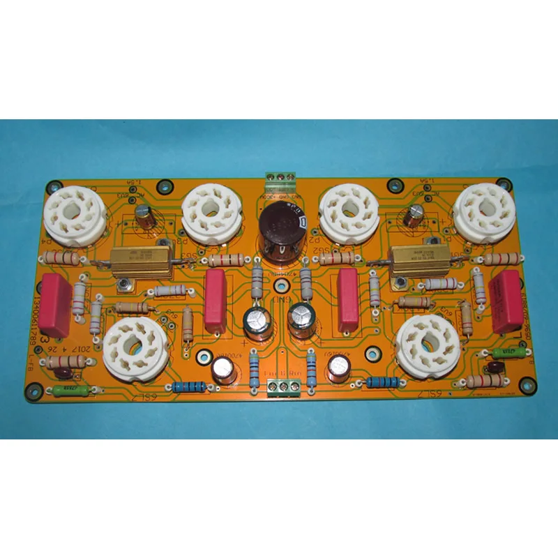 Dynaco 6V6 10W ultra linear push-pull amplifier stereo PCB board LG183, also suitable for pushing 6P6P, 6P3P, 6CA7, KT66, EL34