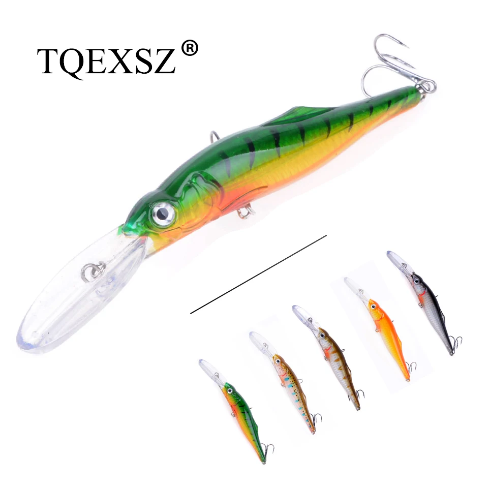 1pcs Wobblers For Pike Fishing Sinking Jerkbait Minnow Fishing Lure/Baubles/Tackle Swimbait Fake/Artificial/Big Bait Hard Lures