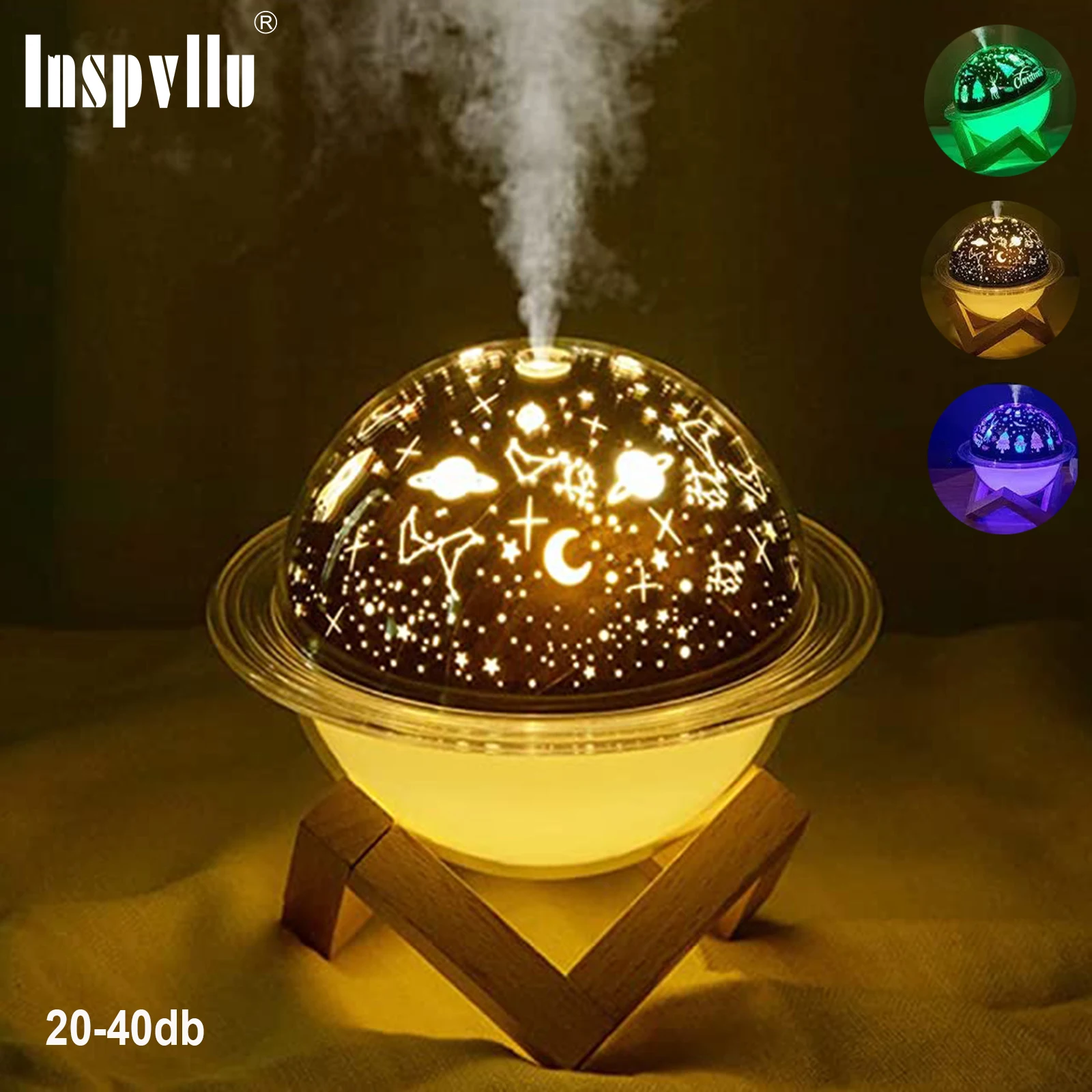 

Portable Mini Air Humidifier Diffuser 2 Mist Modes Waterless Auto-Off Aromatherapy Diffuser for Home Baby Bedroom Travel Xmas