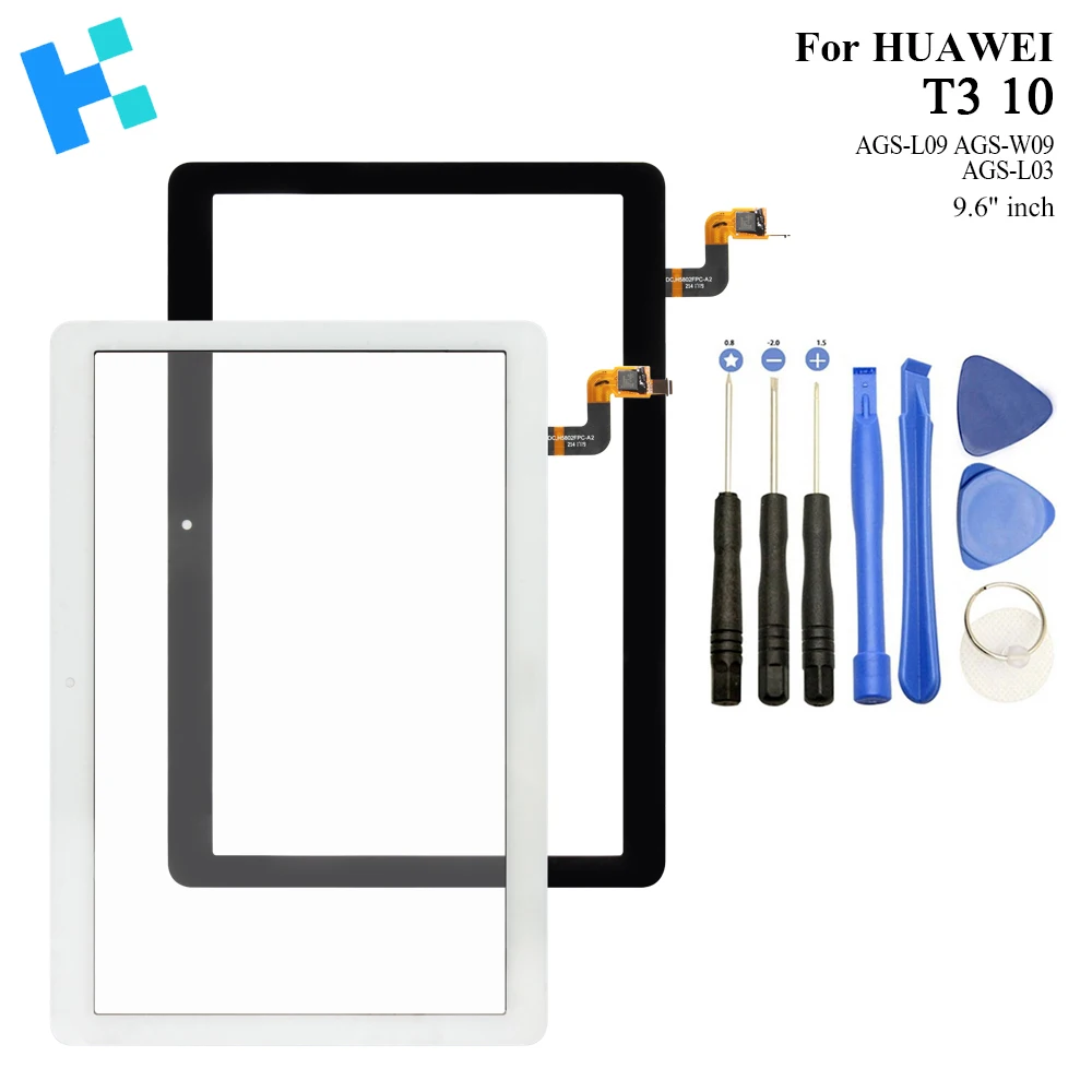 

9,6 "для Huawei T3 10, дигитайзер, сенсорный экран для Huawei MediaPad T3 10, зеркальный сенсорный экран, дигитайзер, стекло