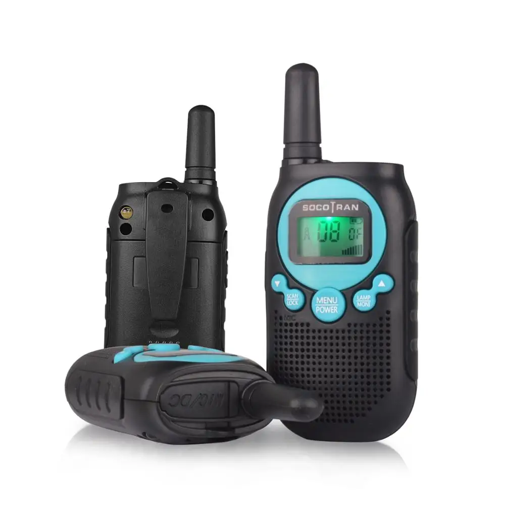 PMR446 2-Way Radio License Free Rechargeable Walkie Talkies VOX Scan Flashlight Call Tone Great for Kids Xmas Gift