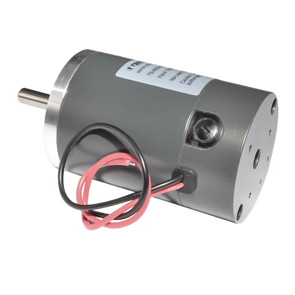 Diameter 60mm DC Permanenr Magnet Motor High Speed 12V 24V 2000rpm 3000rpm 4000rpm 5000rpm for DIY Part