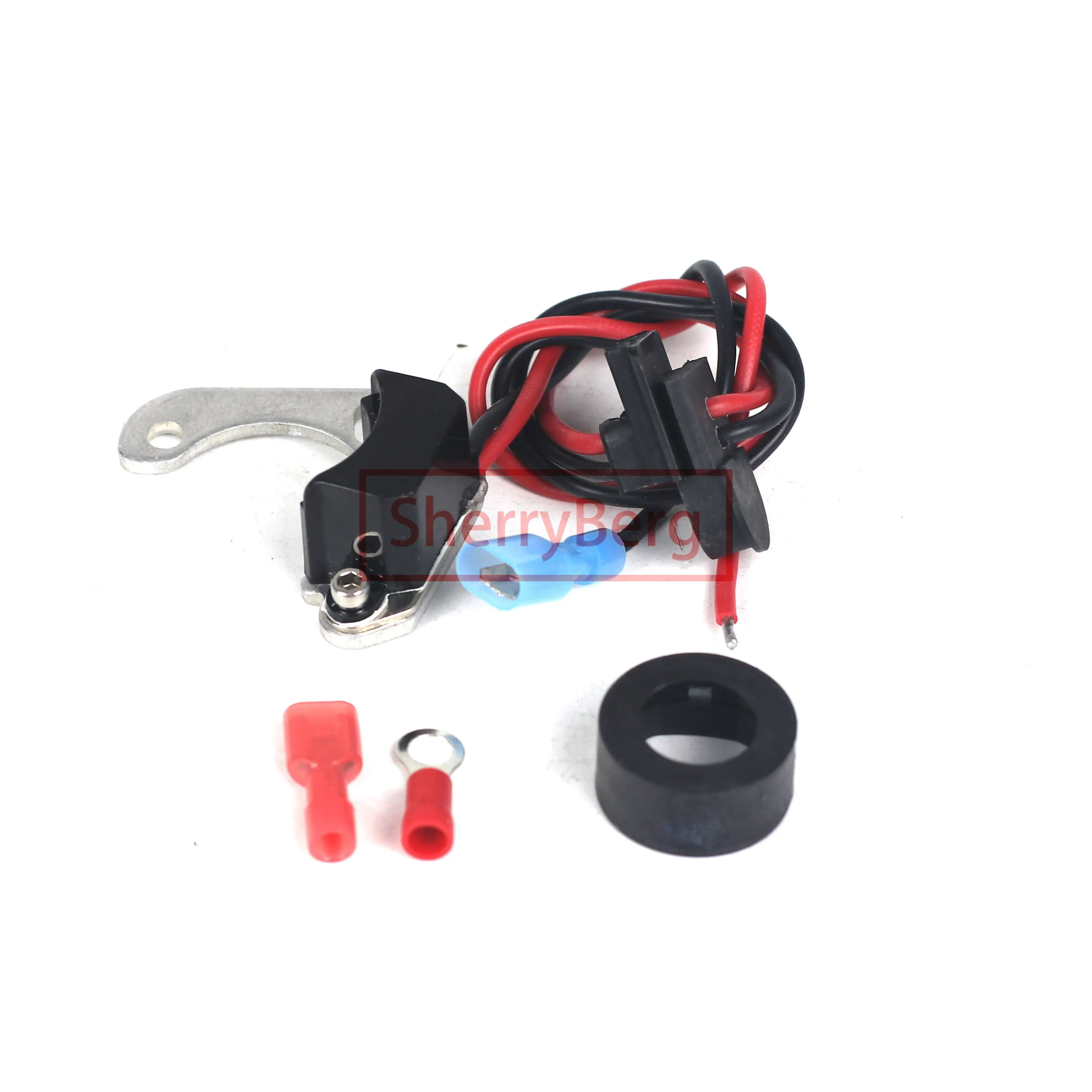 셔리버그 유통업체 MG MGB & GT 62 63-65 66 67 68 69 70 71 72 73 1974용 루카스 25D4 23D 10 키트 전자 점화 키트