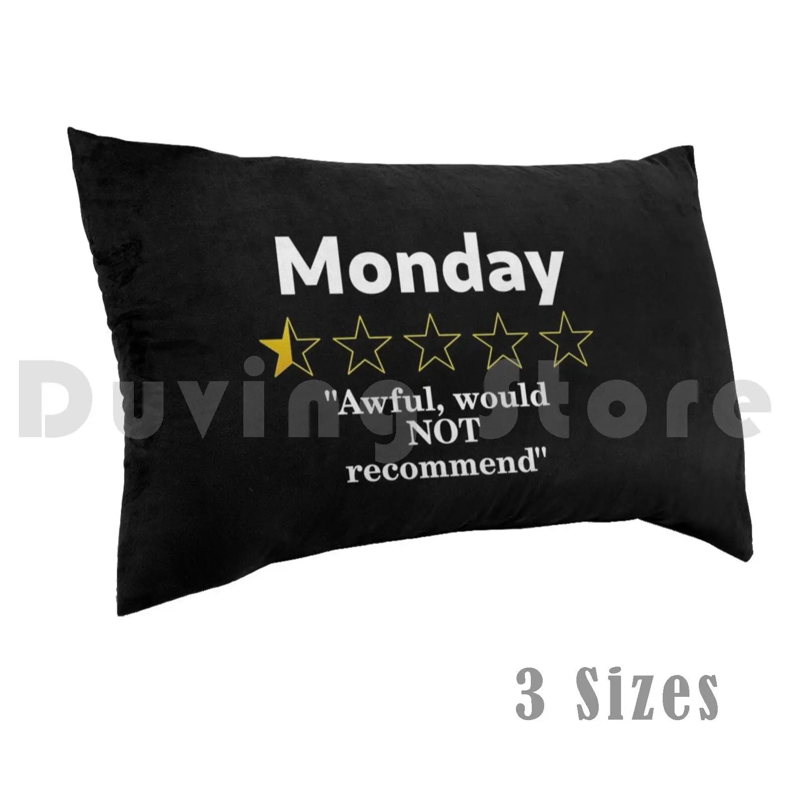 Monday Review , Half A Star , Awful Pillow Case DIY 50*70 Monday Review Movie Half A Star Rating Awful