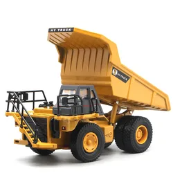 Exquisite truck, 1:50 mine transport alloy model,metal engineering sliding toy,simulation children's gift,free shipping