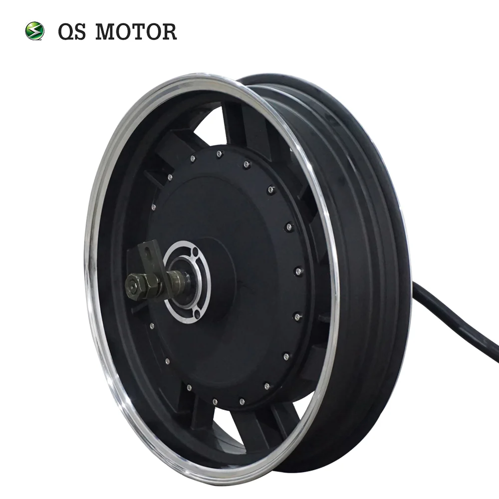 QSMOTOR High power 17*3.5inch 2kW 2000w 28H V2 Electric Scooter Hub Motor